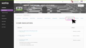CCMR Indicators tab highlighted